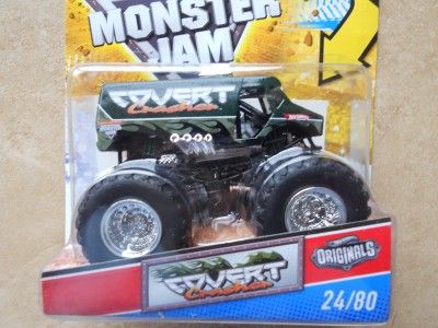 2011 HOT WHEELS Monster Jam #24 Covert Crasher 164 truck from R case 