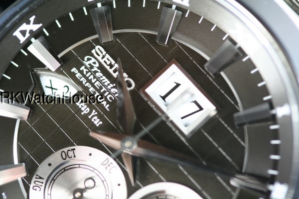 LATEST SEIKO KINETIC PREMIER PERPETUAL CAL SNP003 , SNP003P1  