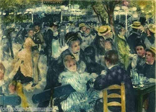   Auguste Renoir LE MOULIN DE LA GALETTE Etching Ambroise Vollard Estate