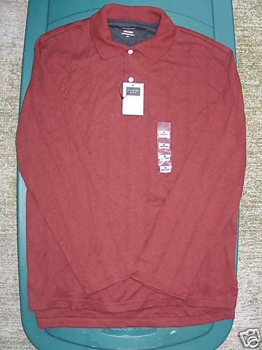 Covington Mens shirt XXL 2x Long Sleeve Polo Cotton NWT  