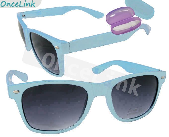 Colors Wayfarer Unisex Indie Retro Sunglasses & Case  