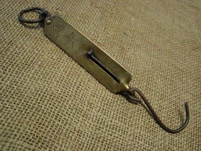 Vintage Brass Scale  25# PS & W Co. Antique Old Scales  