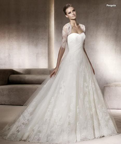 CUSTOM SZ white/ivory lace empire line wedding bridal dress gown lace 