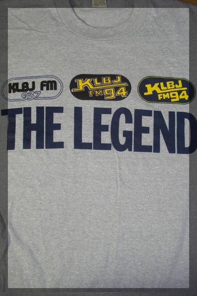 Vintage 80s KLBJ Austin Texas Rock Radio 94FM T Shirt S Small  