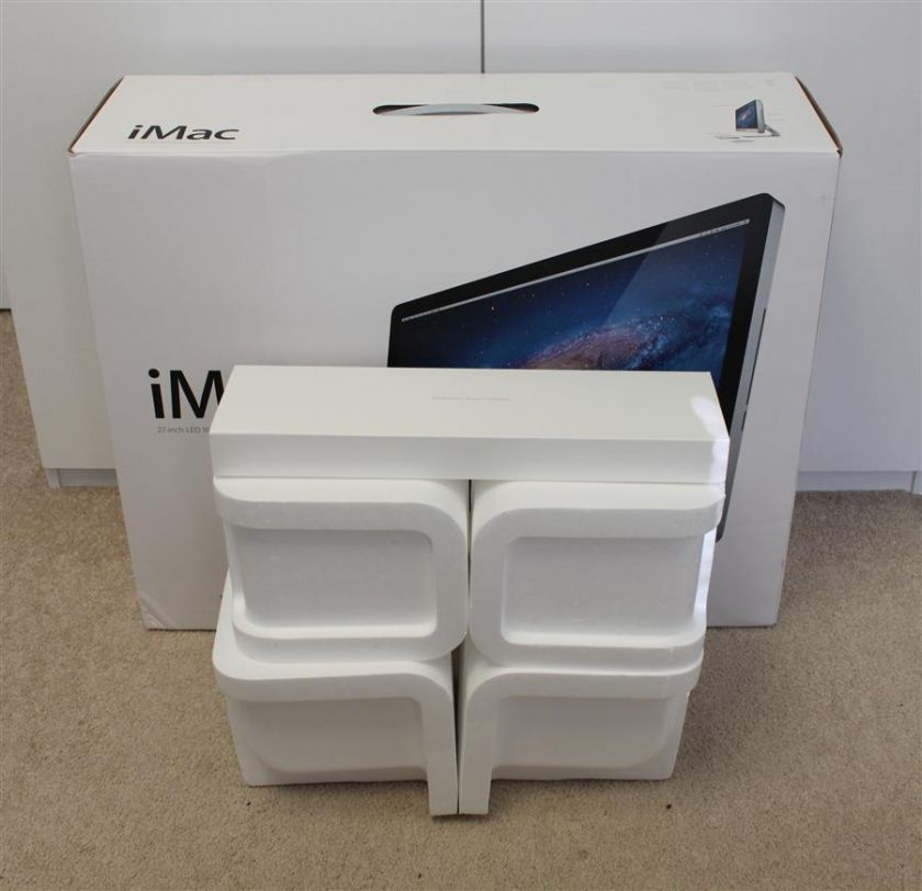 Apple iMac 27 Desktop Empty Box & foam inserts 885909446070  