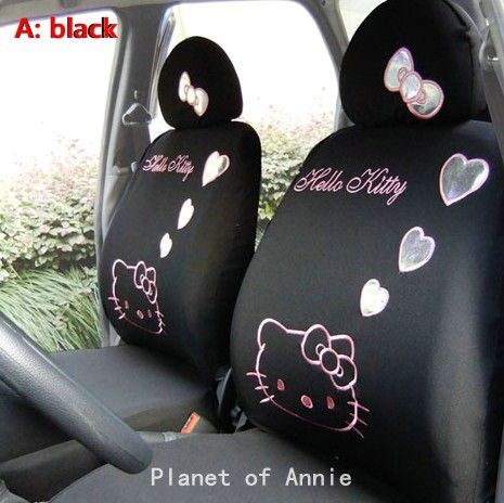 Hello kitty Car Truck Seat Covers 10pcs Accessory Set