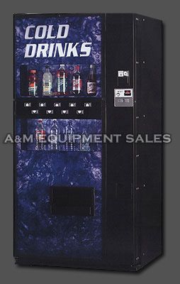 For sale Refurbished Dixie Narco 501E multi priced drink machine.