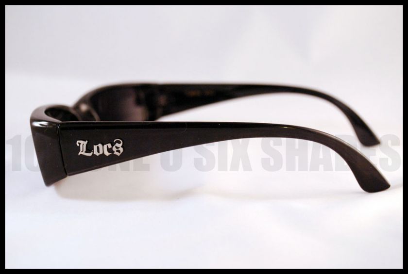 locs gangster sunglasses dark black