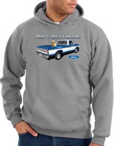 Ford MANS BEST FRIEND Classic Muscle Car Hoody Hoodie  